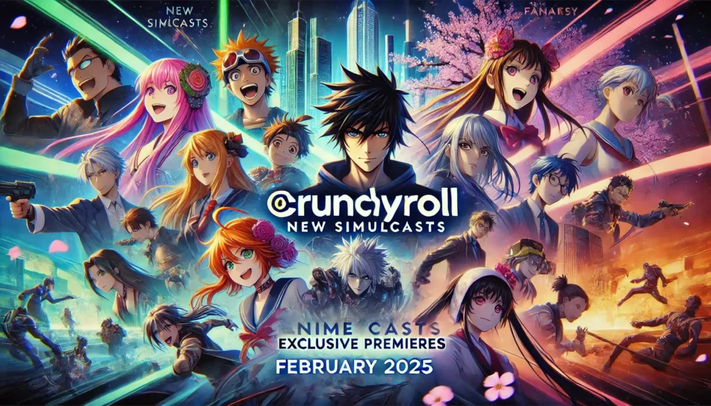 Crunchyroll February 2025 slate